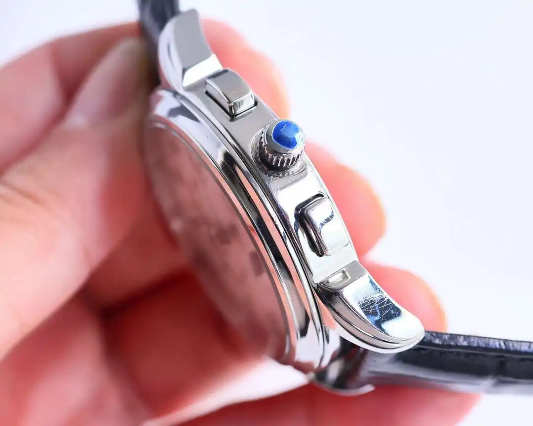 General Watches Patek Philippe Patek@Philippe watch men's watch with original fully automatic mechanical movement top 316 stainless steel case strap mineral super mirror diameter 41mm KK view 4