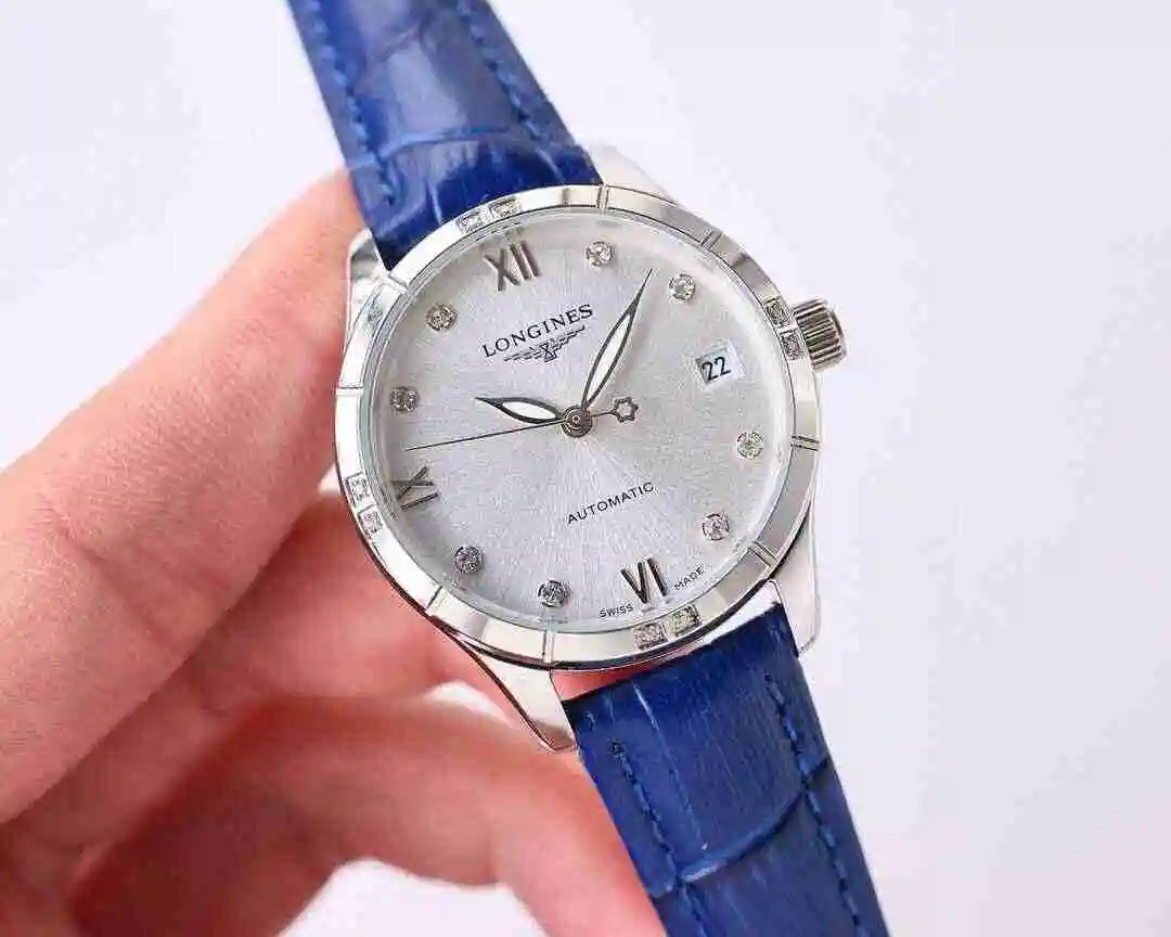 General Watches Longines watch for women with original fully automatic mechanical movement, top grade 316 precision steel case with mineral super strong mirror diameter 33mm kk07800 2 view 7