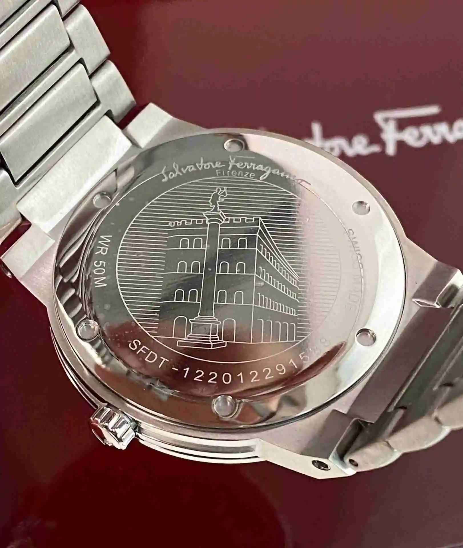 General Watches Ferragamo Watch Men's Watch Paired with Original Fully Automatic Mechanical Movement, Top Grade 316 Precision Steel Case with Mineral Super Strong Mirror Diameter 41mm KK08800 view 3