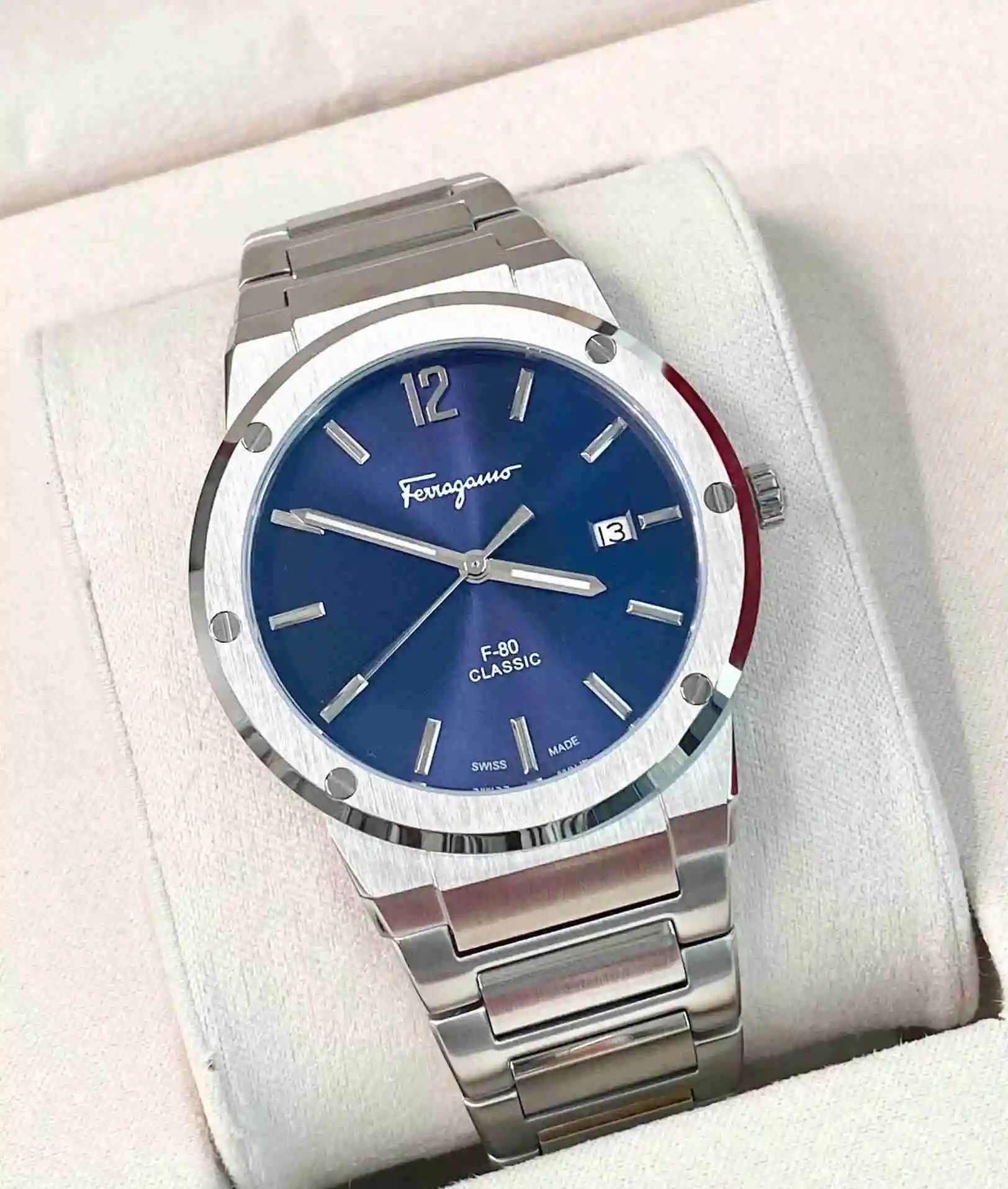 General Watches Ferragamo Watch Men's Watch Paired with Original Fully Automatic Mechanical Movement, Top Grade 316 Precision Steel Case with Mineral Super Strong Mirror Diameter 41mm KK08800 view 8