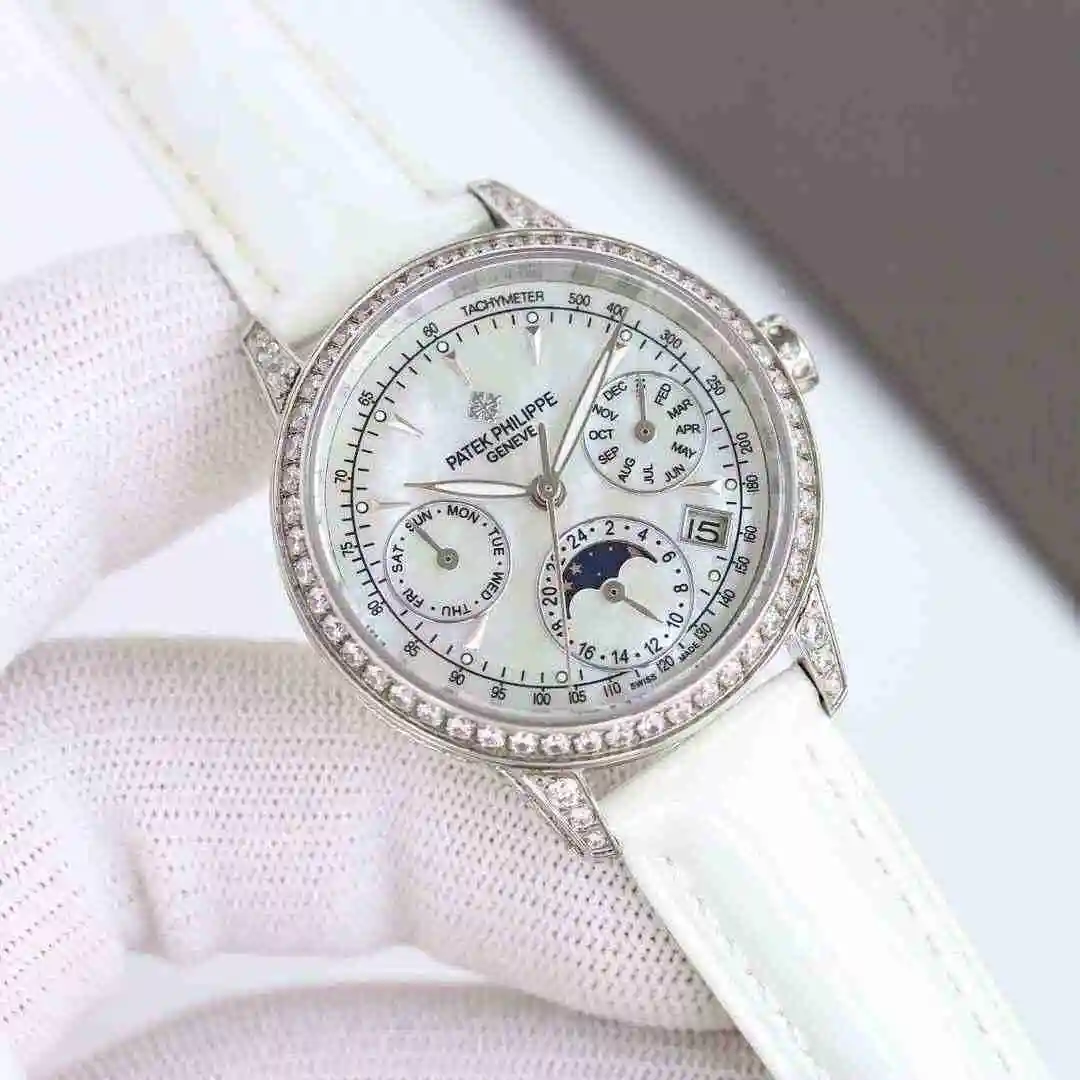 General Watches Patek Philippe Watch Women's Watch Paired with Original Fully Automatic Mechanical Movement Top Grade 316 Precision Steel Case with Mineral Super Strong Mirror Diameter 35mm kk012500 view 7