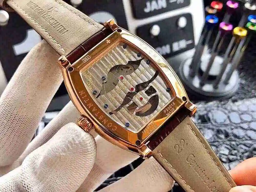 General Watches Vacheron Constantin Jiangshi Danton Watch Men's Watch Paired with Original Fully Automatic Mechanical Movement, Top Grade 316 Precision Steel Case with Mineral Super Strong Mirror Diameter 42mm KK04650 view 3