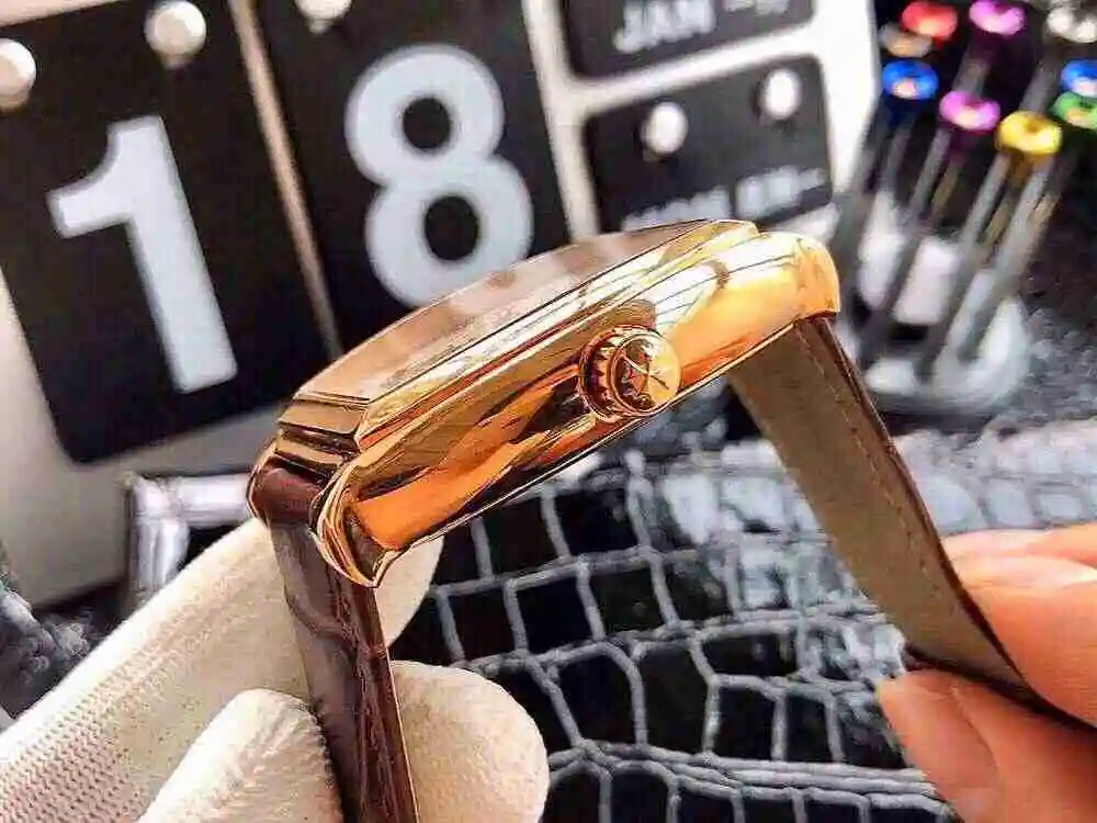 General Watches Vacheron Constantin Jiangshi Danton Watch Men's Watch Paired with Original Fully Automatic Mechanical Movement, Top Grade 316 Precision Steel Case with Mineral Super Strong Mirror Diameter 42mm KK04650 view 4