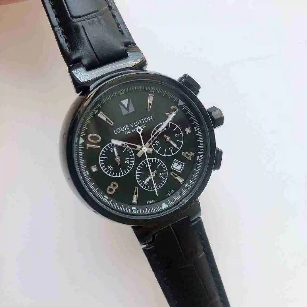 General Watches LV watch for men with original fully automatic mechanical movement, top grade 316 precision steel case with mineral super strong mirror diameter 41mm KK03150 view 9