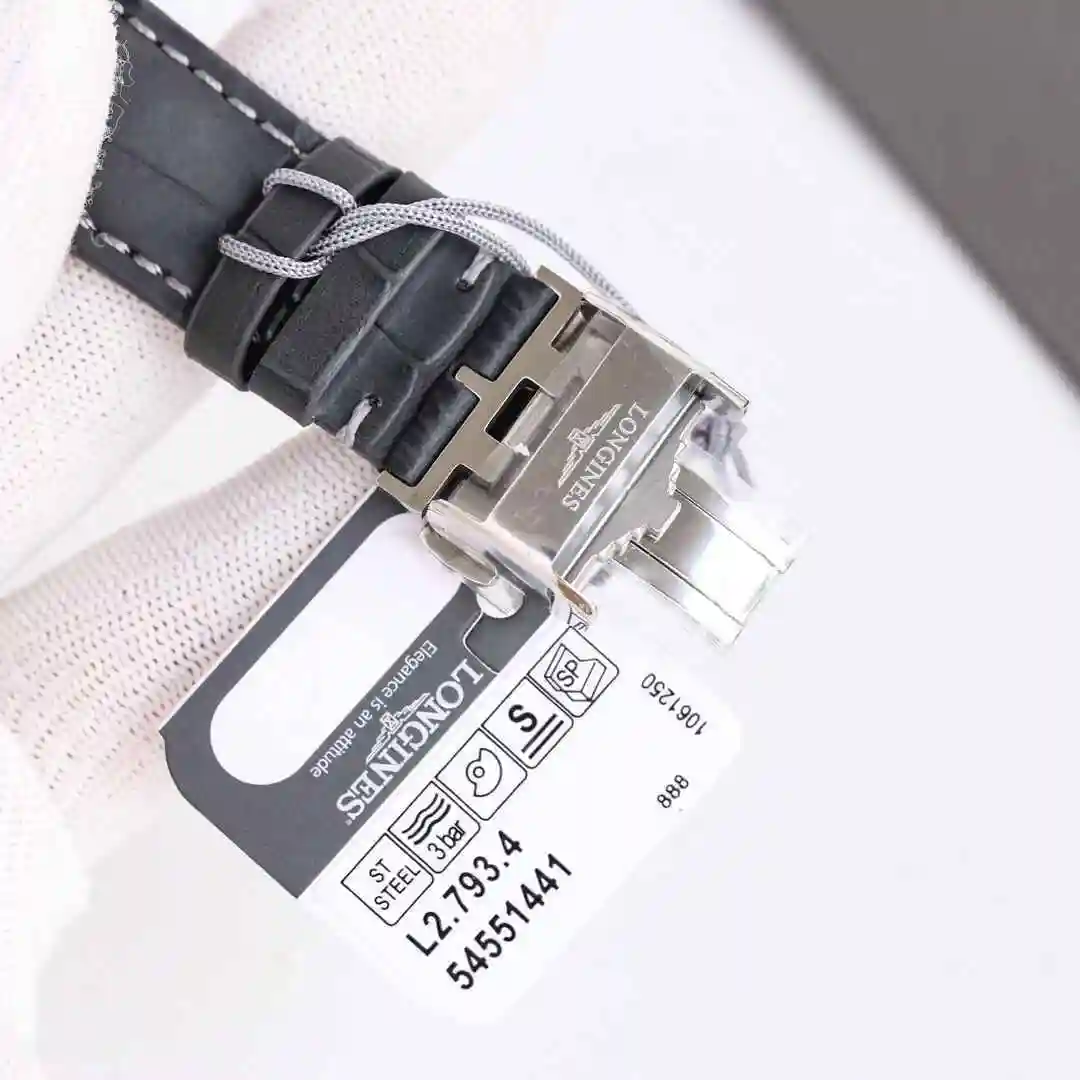 General Watches Longines watch for men with original fully automatic mechanical movement, top grade 316 precision steel case with mineral super strong mirror diameter 40mm kk011500 view 2