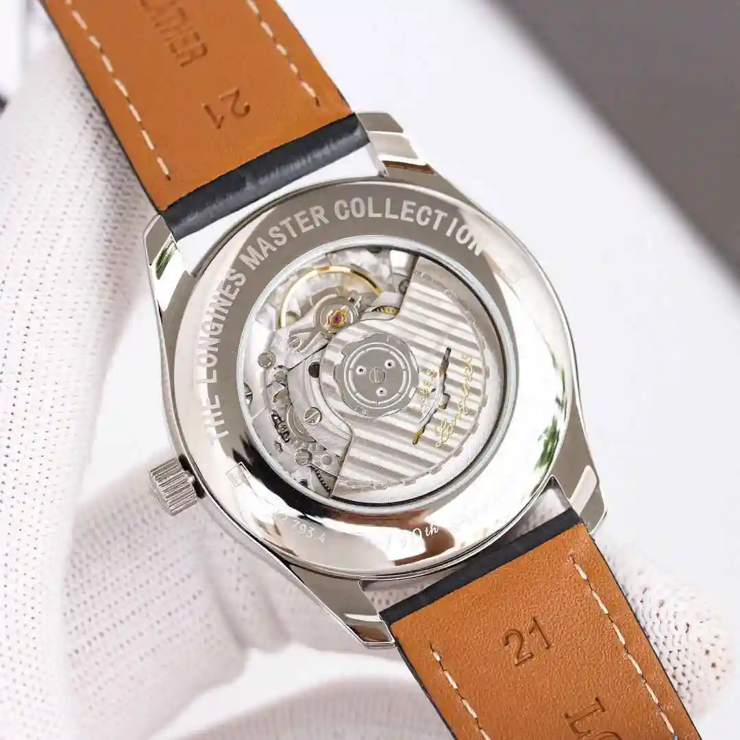 General Watches Longines watch for men with original fully automatic mechanical movement, top grade 316 precision steel case with mineral super strong mirror diameter 40mm kk011500 view 3