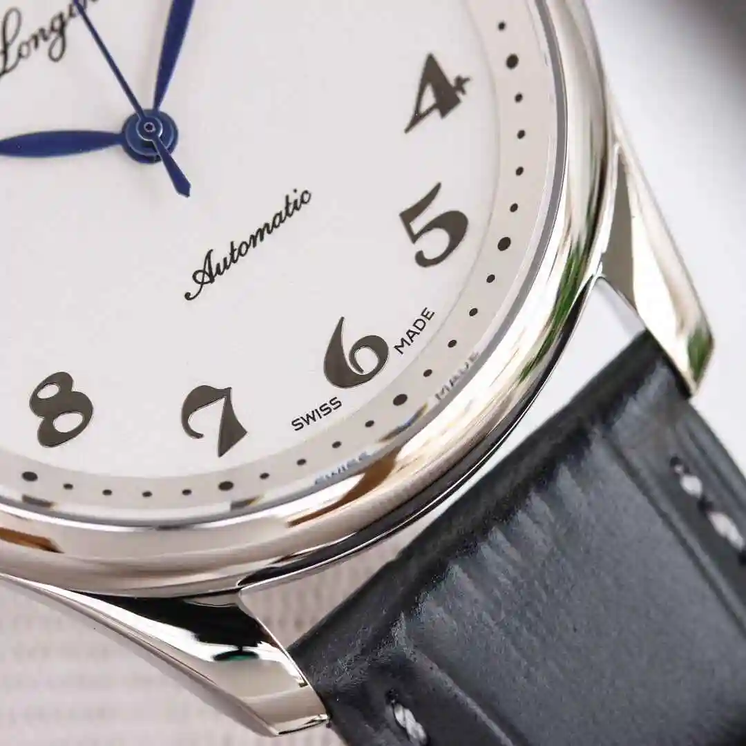 General Watches Longines watch for men with original fully automatic mechanical movement, top grade 316 precision steel case with mineral super strong mirror diameter 40mm kk011500 view 5