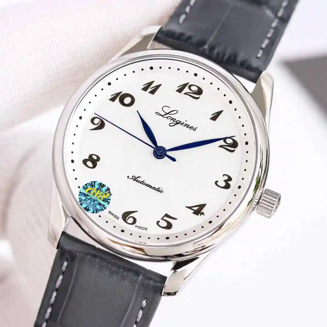 General Watches Longines watch for men with original fully automatic mechanical movement, top grade 316 precision steel case with mineral super strong mirror diameter 40mm kk011500 view 8