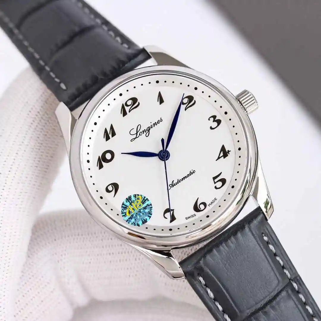 General Watches Longines watch for men with original fully automatic mechanical movement, top grade 316 precision steel case with mineral super strong mirror diameter 40mm kk011500 view 9