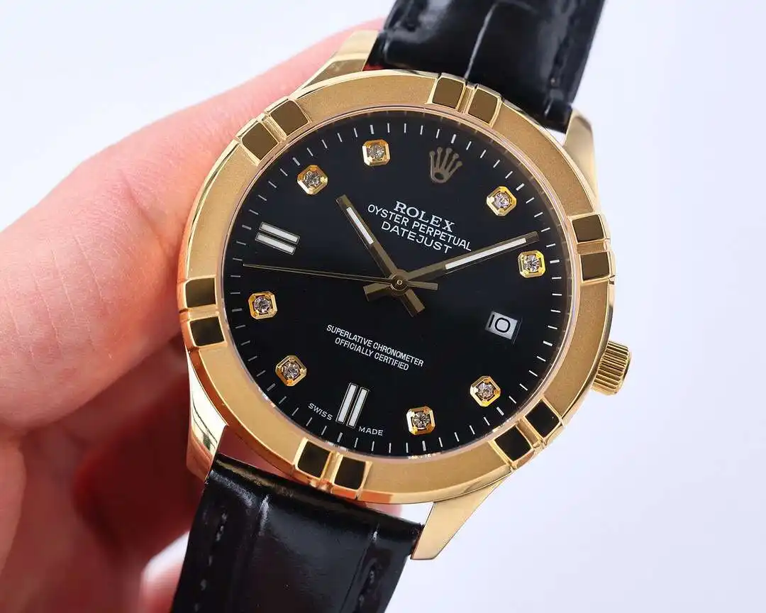General Watches Rolex watch men's watch with original fully automatic mechanical movement top 316 stainless steel case strap mineral super mirror diameter 40mm KK09850 view 6