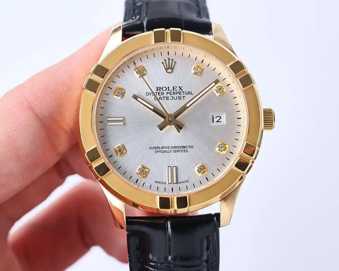 General Watches Rolex watch men's watch with original fully automatic mechanical movement top 316 stainless steel case strap mineral super mirror diameter 40mm KK09850 view 9