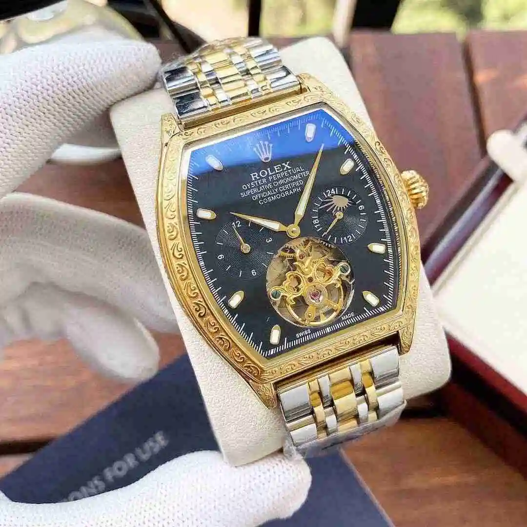 General Watches Rolex Watch Men's Watch Paired with Original Fully Automatic Mechanical Movement Top Grade 316 Precision Steel Case with Mineral Super Strong Mirror Diameter 42mm KK05950 view 6