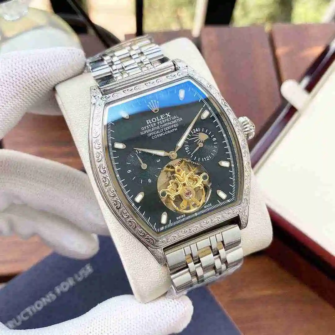 General Watches Rolex Watch Men's Watch Paired with Original Fully Automatic Mechanical Movement Top Grade 316 Precision Steel Case with Mineral Super Strong Mirror Diameter 42mm KK05950 view 7