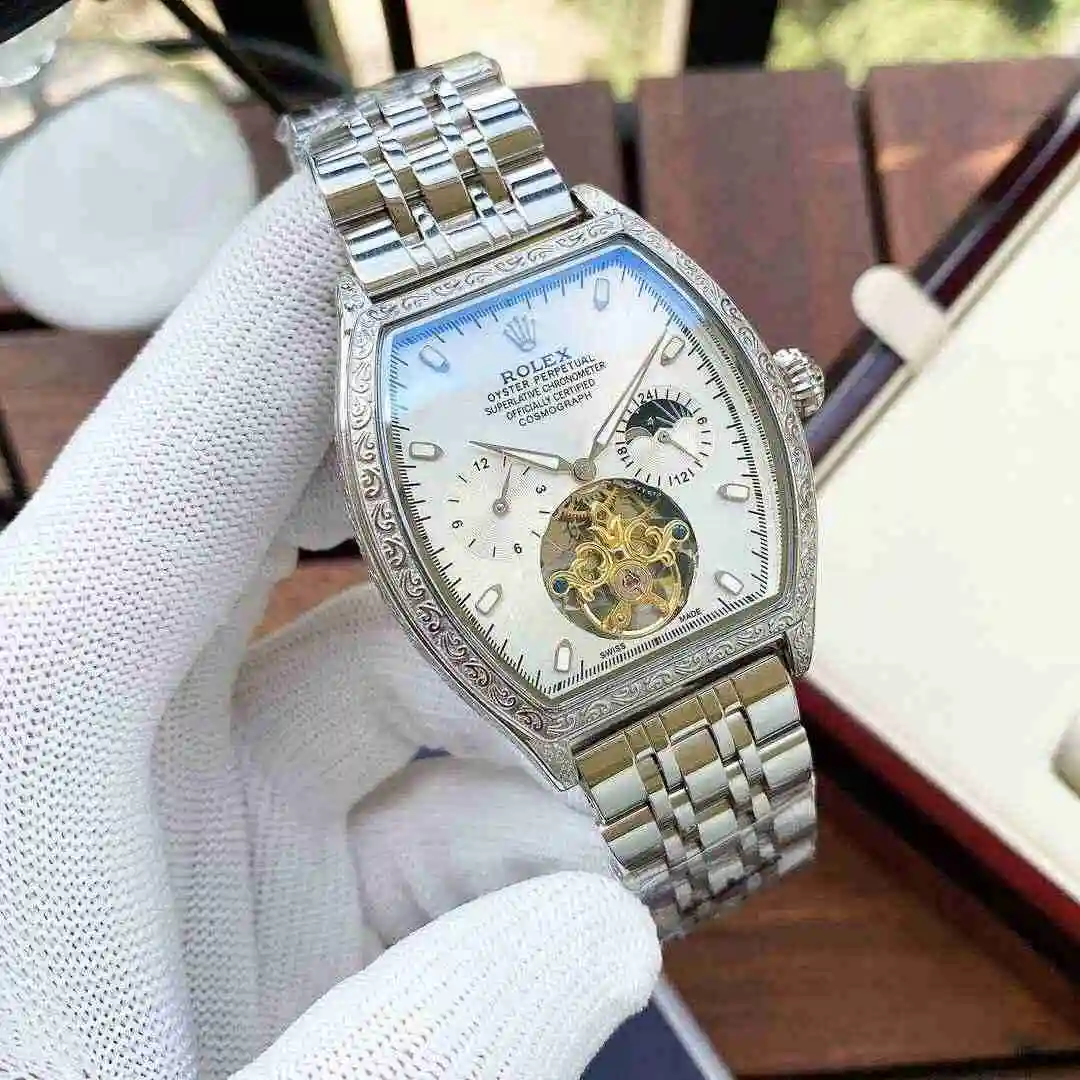 General Watches Rolex Watch Men's Watch Paired with Original Fully Automatic Mechanical Movement Top Grade 316 Precision Steel Case with Mineral Super Strong Mirror Diameter 42mm KK05950 view 8