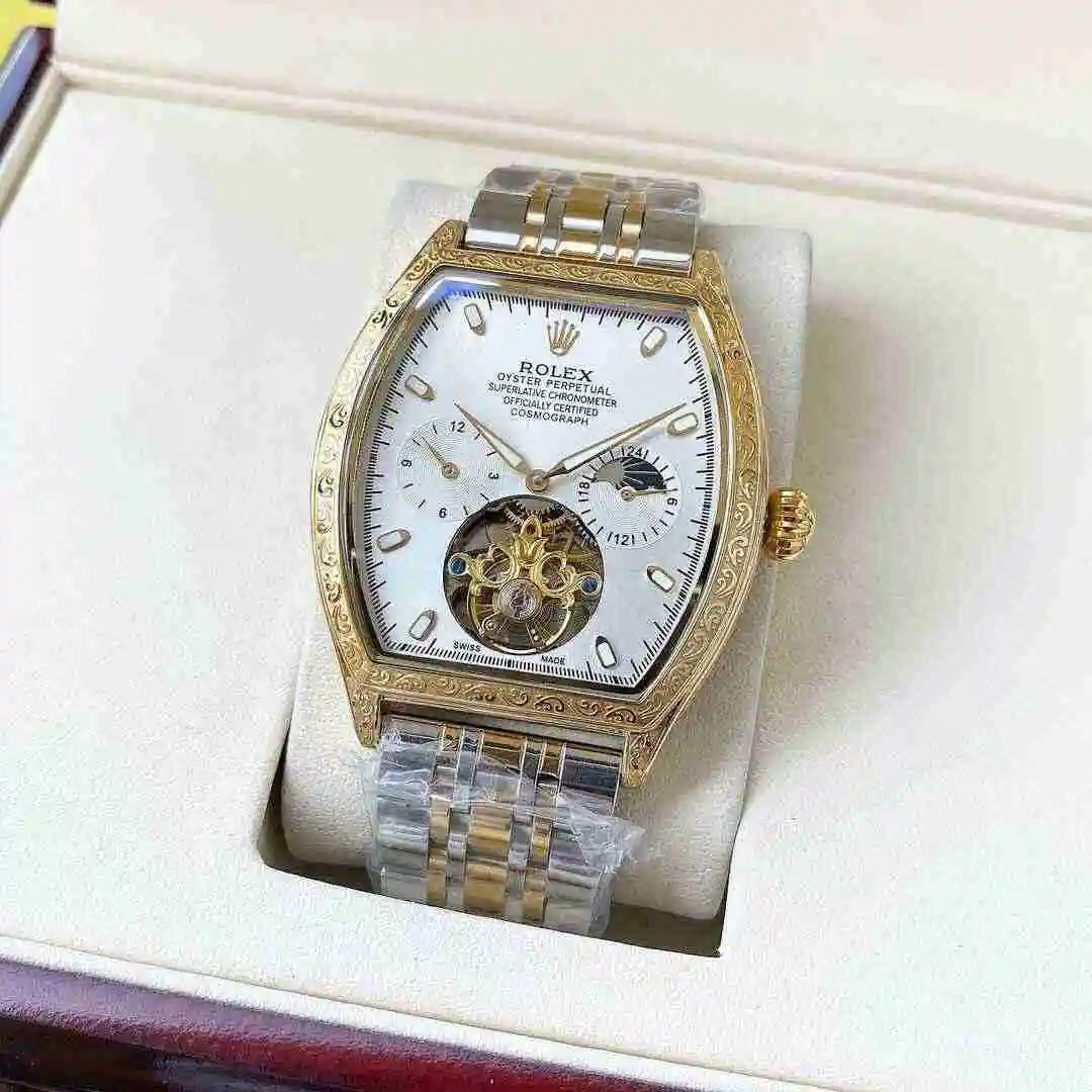 General Watches Rolex Watch Men's Watch Paired with Original Fully Automatic Mechanical Movement Top Grade 316 Precision Steel Case with Mineral Super Strong Mirror Diameter 42mm KK05950 view 9