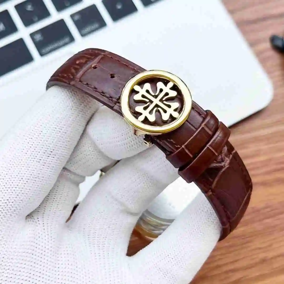 General Watches Patek Philippe Watch Men's Watch Paired with Original Fully Automatic Mechanical Movement Top Grade 316 Precision Steel Case Case with Mineral Super Strong Mirror Diameter 43mm KK05050 view 3