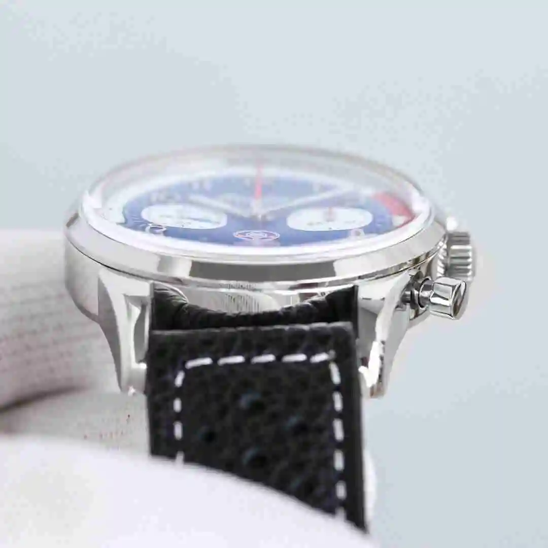General Watches Breitling Watch Men's Watch Paired with Original Fully Automatic Mechanical Movement Top Grade 316 Precision Steel Case with Mineral Super Strong Mirror Diameter 42mm KK view 5