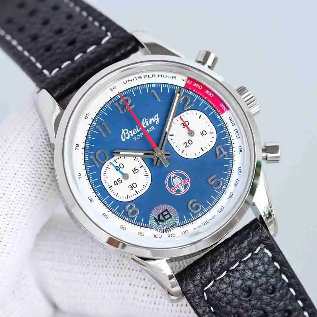 General Watches Breitling Watch Men's Watch Paired with Original Fully Automatic Mechanical Movement Top Grade 316 Precision Steel Case with Mineral Super Strong Mirror Diameter 42mm KK view 9
