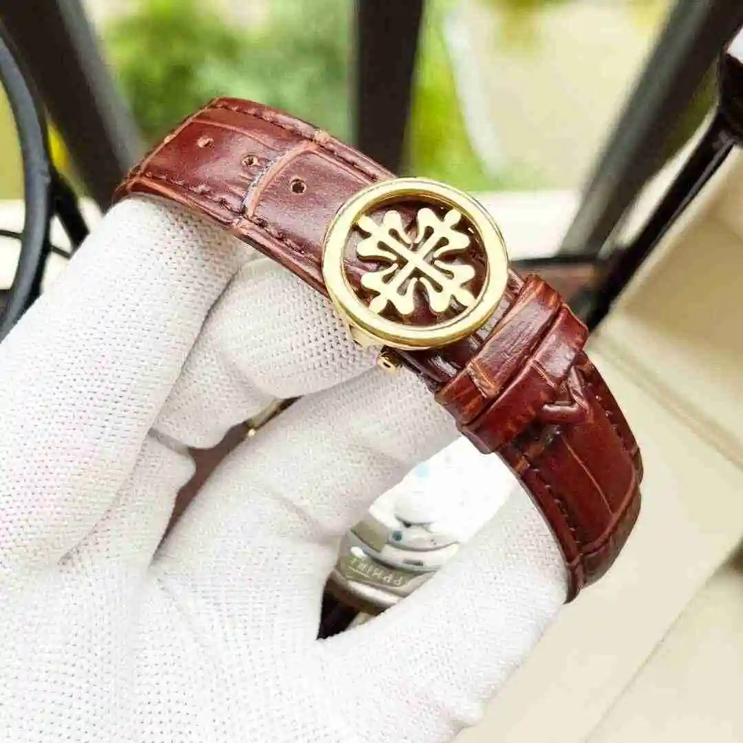 General Watches Patek Philippe Watch Men's Watch Paired with Original Fully Automatic Mechanical Movement Top Grade 316 Precision Steel Case Case with Mineral Super Strong Mirror Diameter 42mm KK06 2 view 2