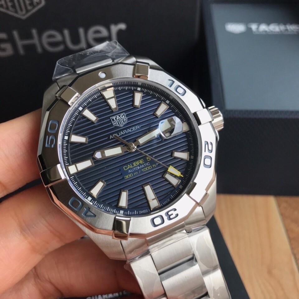 TAG Heuer Aquaracer Stainless Steel Automatic 43mm Watch view 1