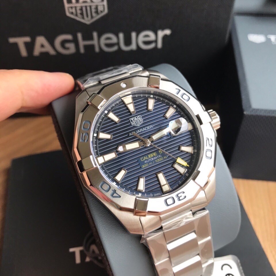 TAG Heuer Aquaracer Stainless Steel Automatic 43mm Watch view 3