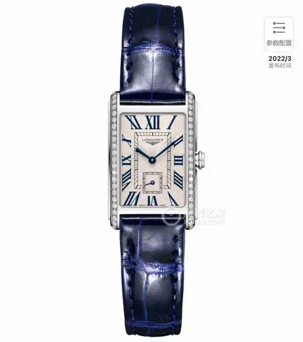 General Watches Longines Watch Women's Watch Paired with Original Fully Automatic Mechanical Movement Top Grade 316 Precision Steel Case with Mineral Super Strong Mirror Diameter 32x21mm KK02650 view 3