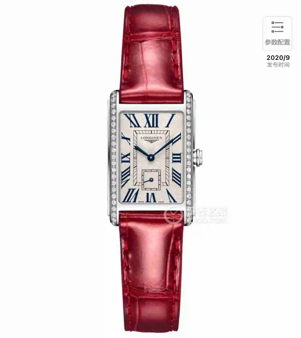General Watches Longines Watch Women's Watch Paired with Original Fully Automatic Mechanical Movement Top Grade 316 Precision Steel Case with Mineral Super Strong Mirror Diameter 32x21mm KK02650 view 6