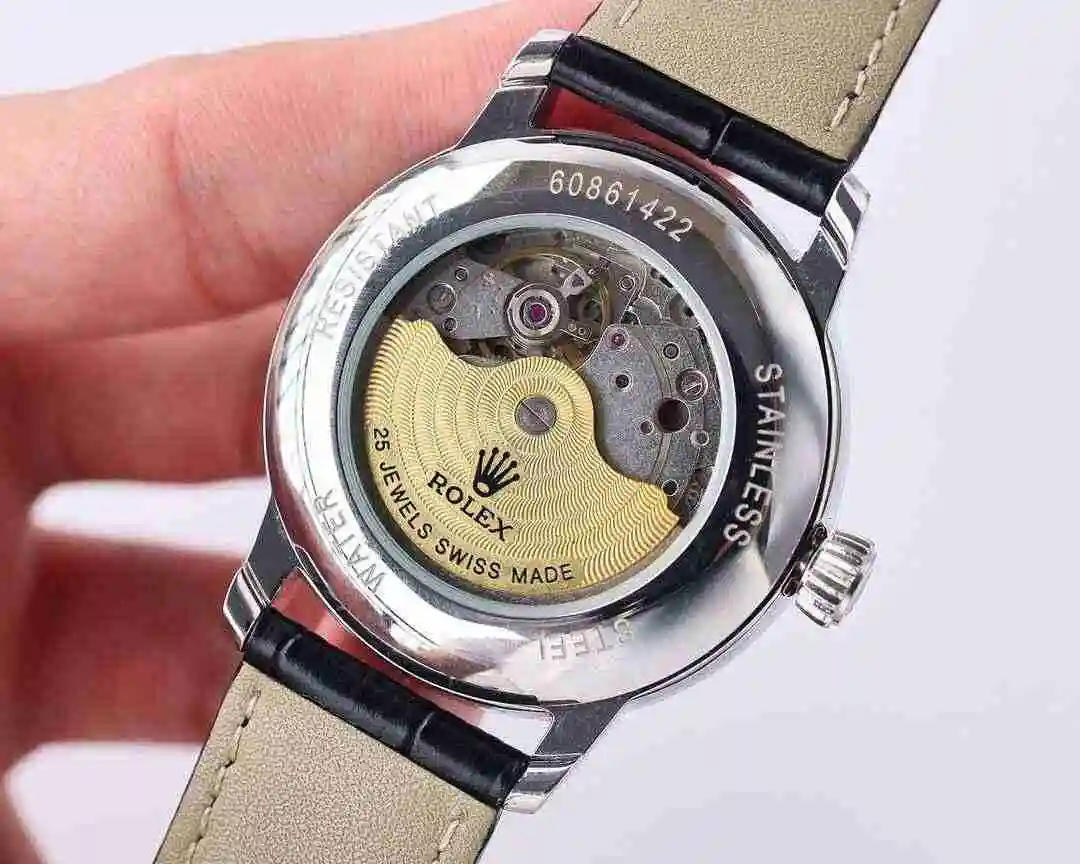 General Watches Rolex Watch Men's Watch Paired with Original Fully Automatic Mechanical Movement Top Grade 316 Precision Steel Case with Mineral Super Strong Mirror Diameter 40mm kk07 view 2