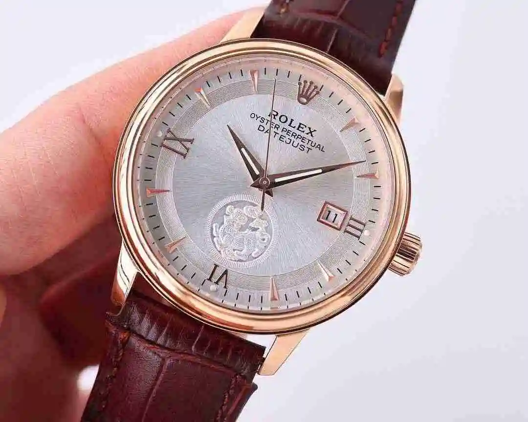 General Watches Rolex Watch Men's Watch Paired with Original Fully Automatic Mechanical Movement Top Grade 316 Precision Steel Case with Mineral Super Strong Mirror Diameter 40mm kk07 view 8