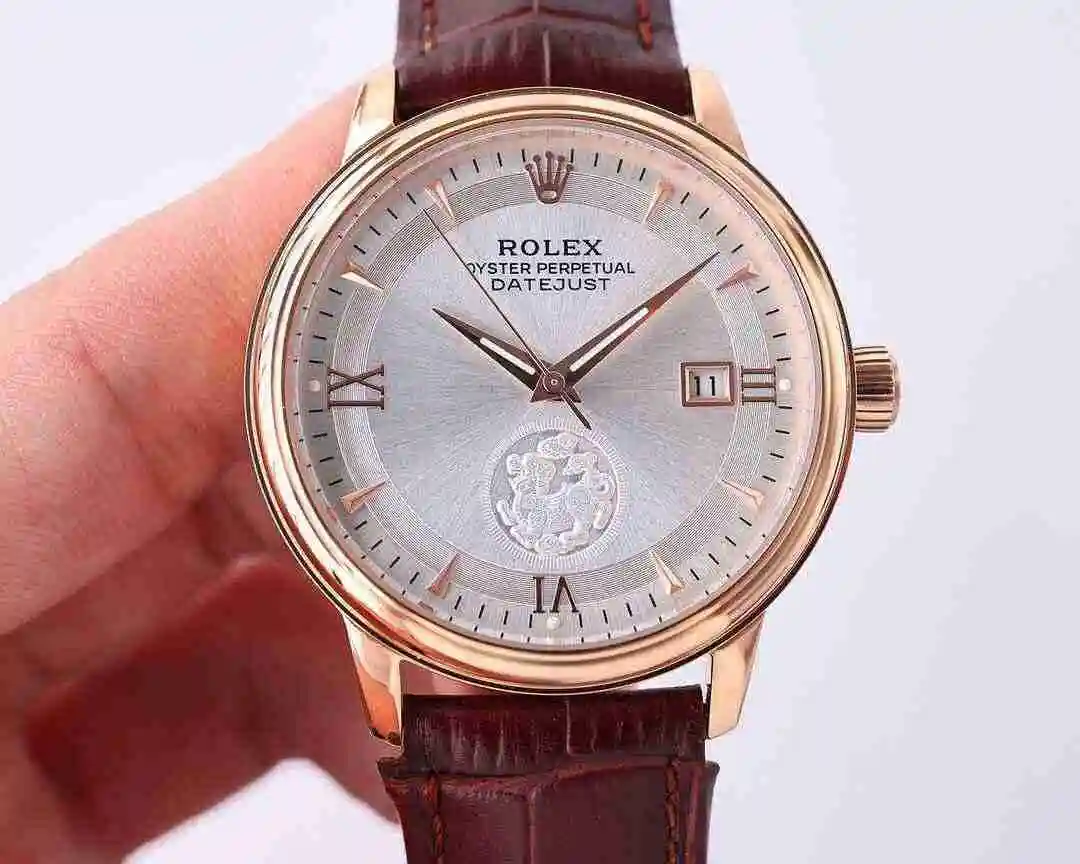 General Watches Rolex Watch Men's Watch Paired with Original Fully Automatic Mechanical Movement Top Grade 316 Precision Steel Case with Mineral Super Strong Mirror Diameter 40mm kk07 view 9