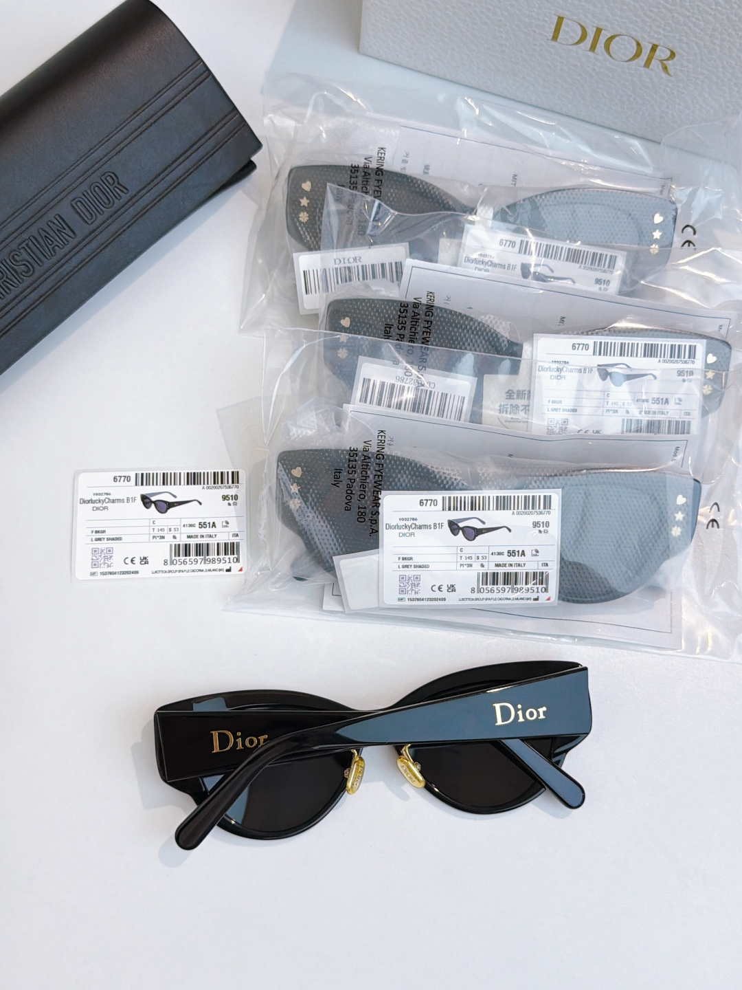 DIO DiorLuckyCharms B1F Size 53-17-145 1208140 Sunglasses view 9