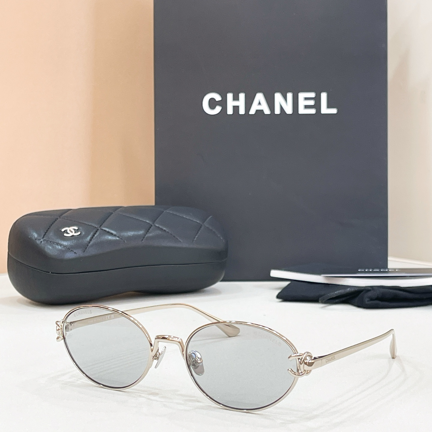 CHANE EL:4304 Size 54-18-145 Sunglasses view 5