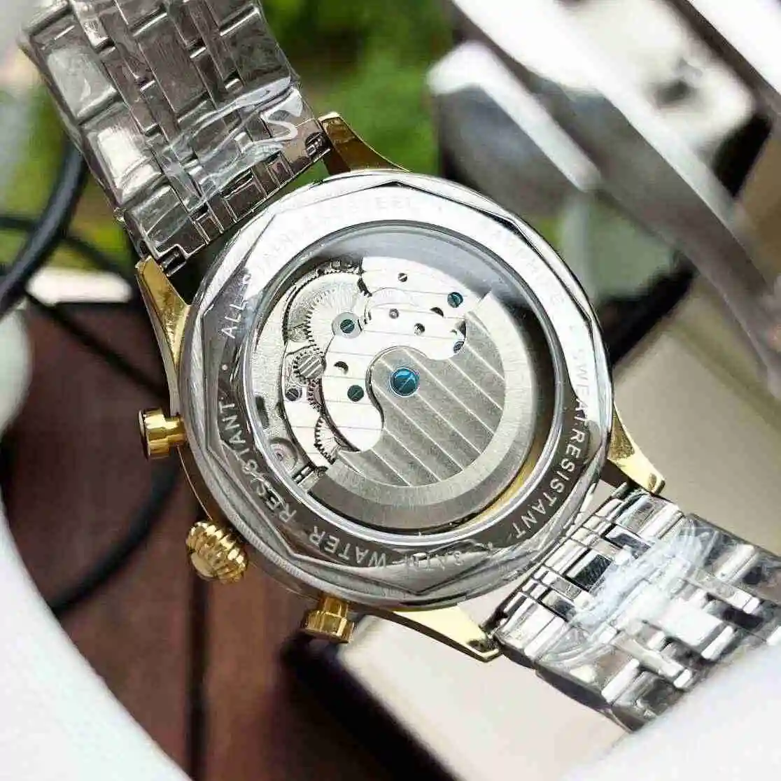General Watches Omega Watch Men's Watch Paired with Original Fully Automatic Mechanical Movement Top Grade 316 Precision Steel Case with Mineral Super Strong Mirror Diameter 42mm KK06500 view 3