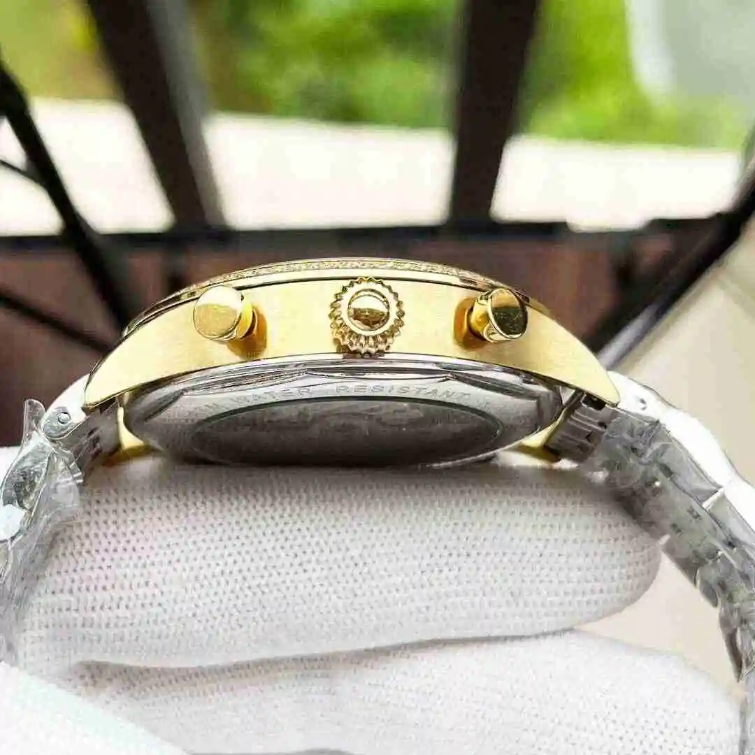 General Watches Omega Watch Men's Watch Paired with Original Fully Automatic Mechanical Movement Top Grade 316 Precision Steel Case with Mineral Super Strong Mirror Diameter 42mm KK06500 view 4