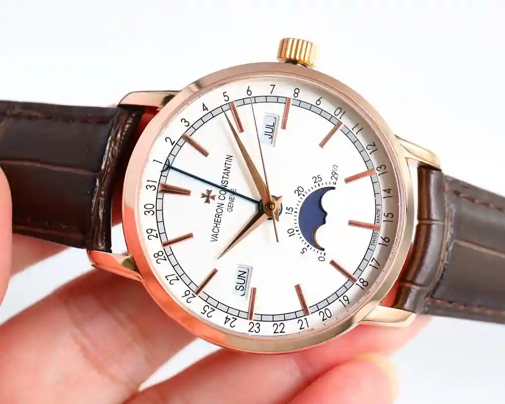 General Watches Vacheron Constantin Jiangshi@Denton Watch Men's watch with original fully automatic mechanical movement, top 316 stainless steel case and strap, mineral super mirror, diameter 41mm KK view 6