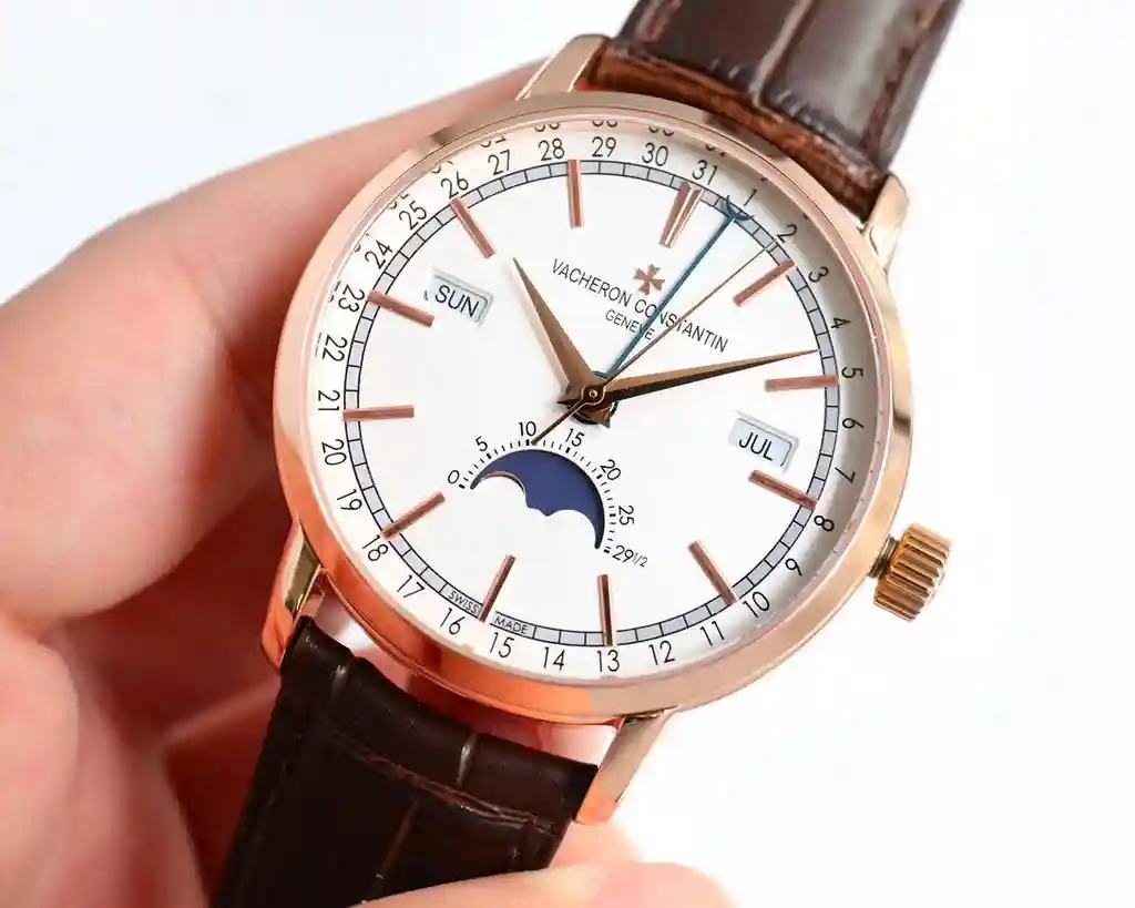 General Watches Vacheron Constantin Jiangshi@Denton Watch Men's watch with original fully automatic mechanical movement, top 316 stainless steel case and strap, mineral super mirror, diameter 41mm KK view 8