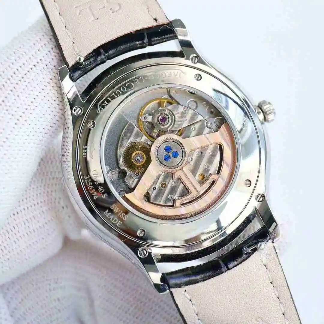 General Watches Jaeger-LeCoultre Jijia Watch Men's Watch Paired with Original Fully Automatic Mechanical Movement Top Grade 316 Precision Steel Case with Mineral Super Strong Mirror Diameter 40mm kk09800 view 4