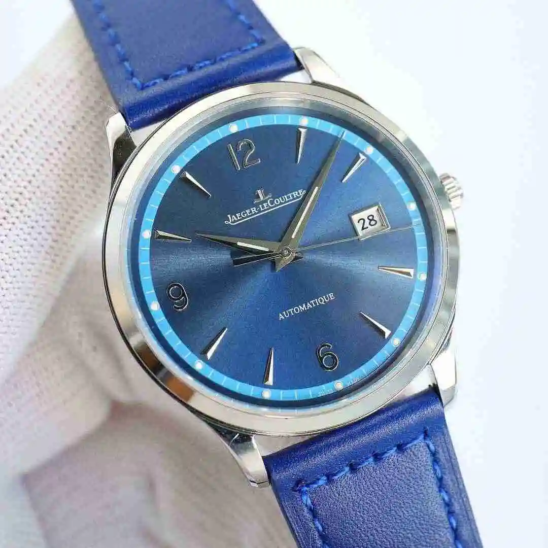 General Watches Jaeger-LeCoultre Jijia Watch Men's Watch Paired with Original Fully Automatic Mechanical Movement Top Grade 316 Precision Steel Case with Mineral Super Strong Mirror Diameter 40mm kk09800 view 8