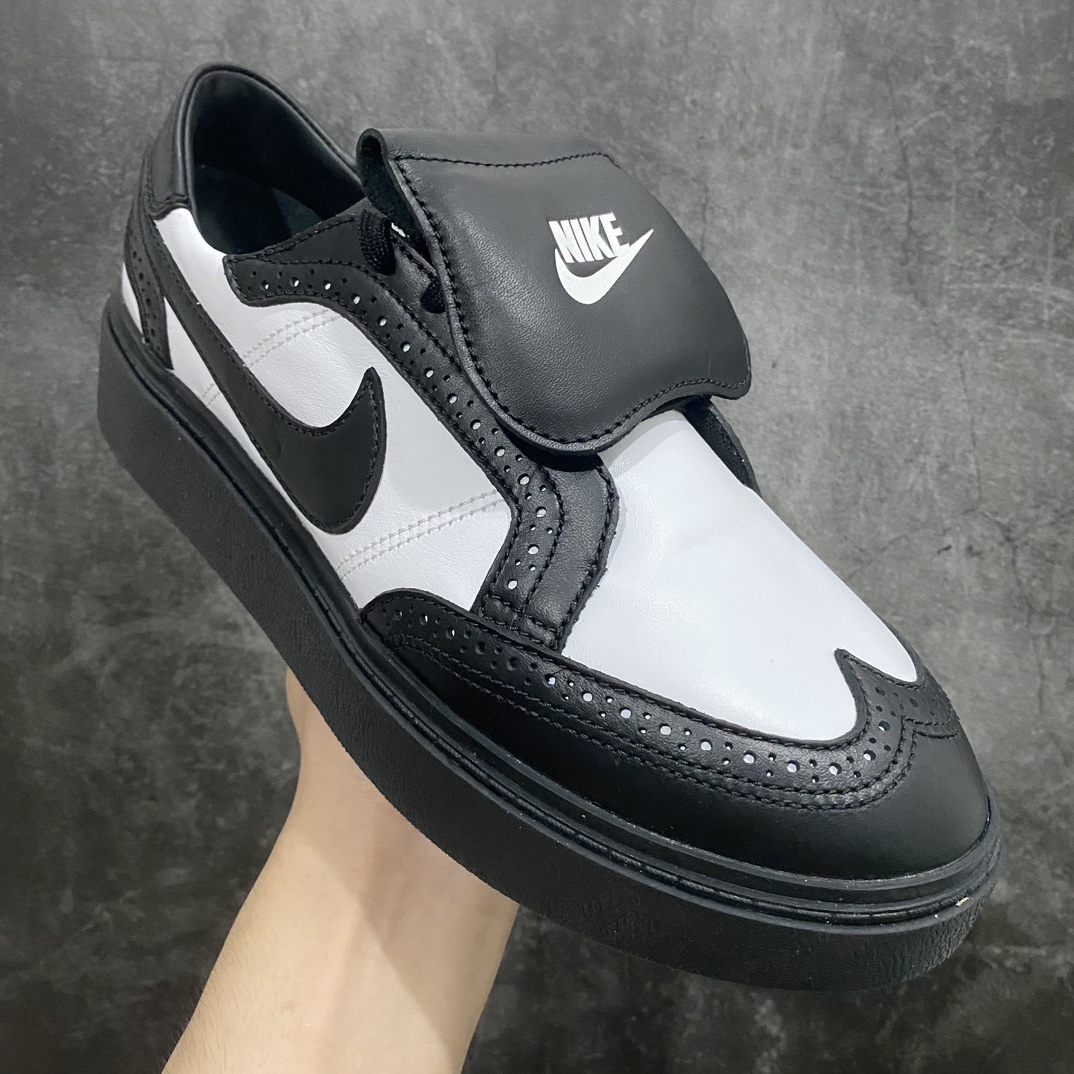 Nike DH2482-101 Sneakers Black and White detail view 2