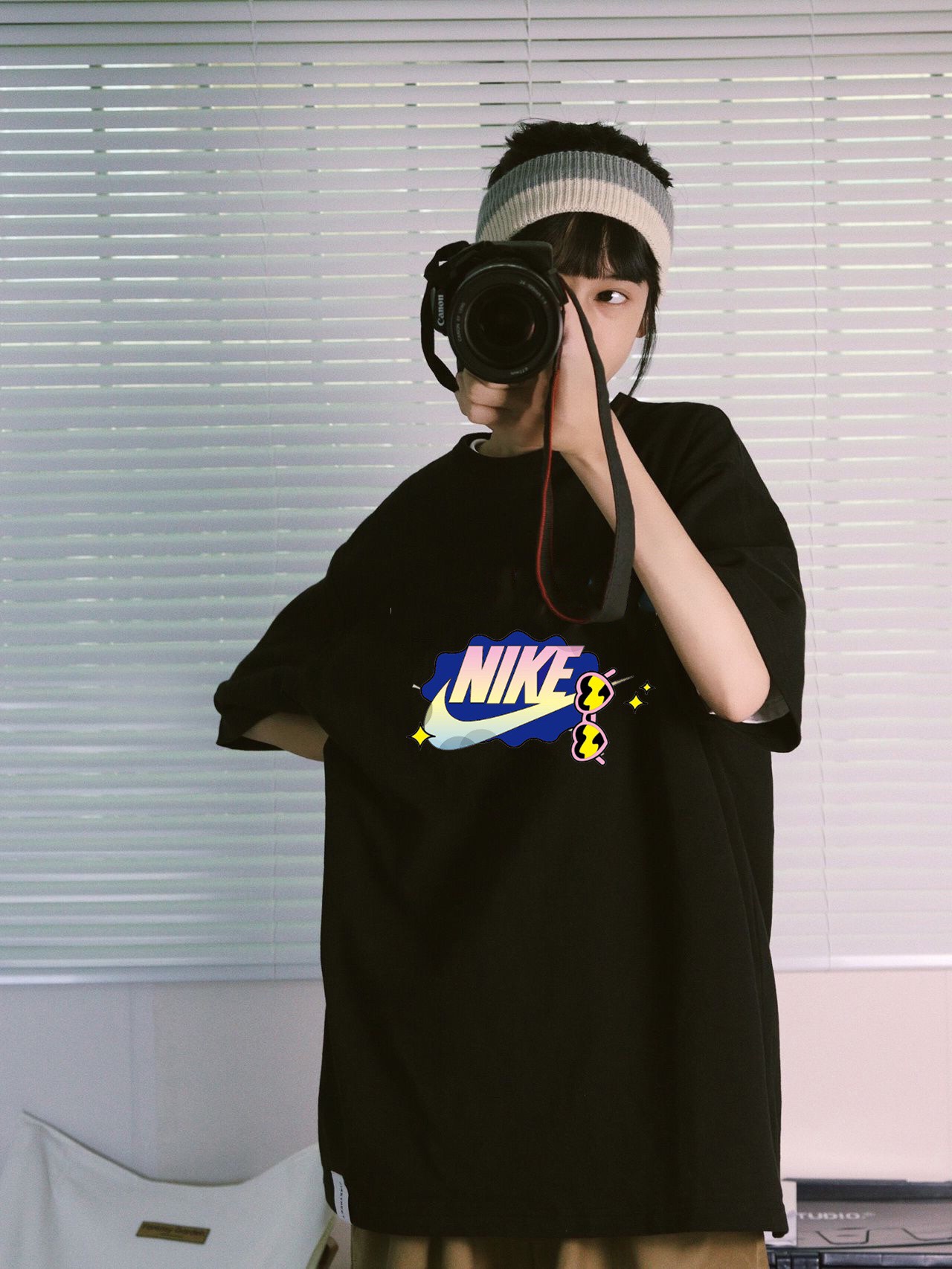 Nike A380 T-Shirts Black main view
