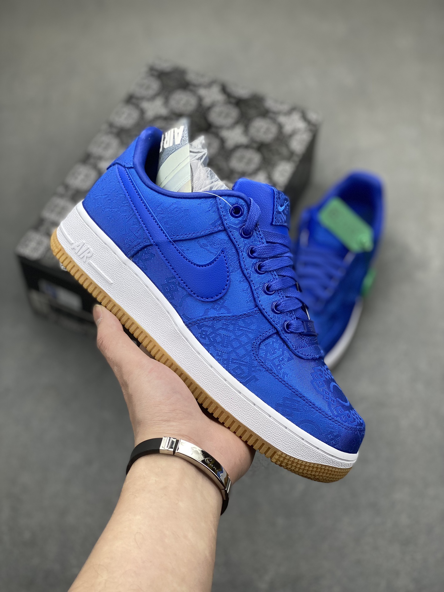 Nike CJ5290-400 Sneakers Blue main view