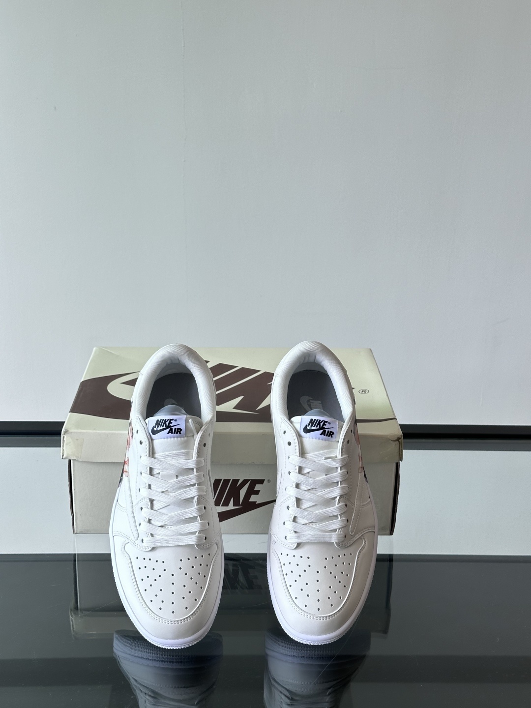 Nike Air Force 1 Low White / Grey detail view 3