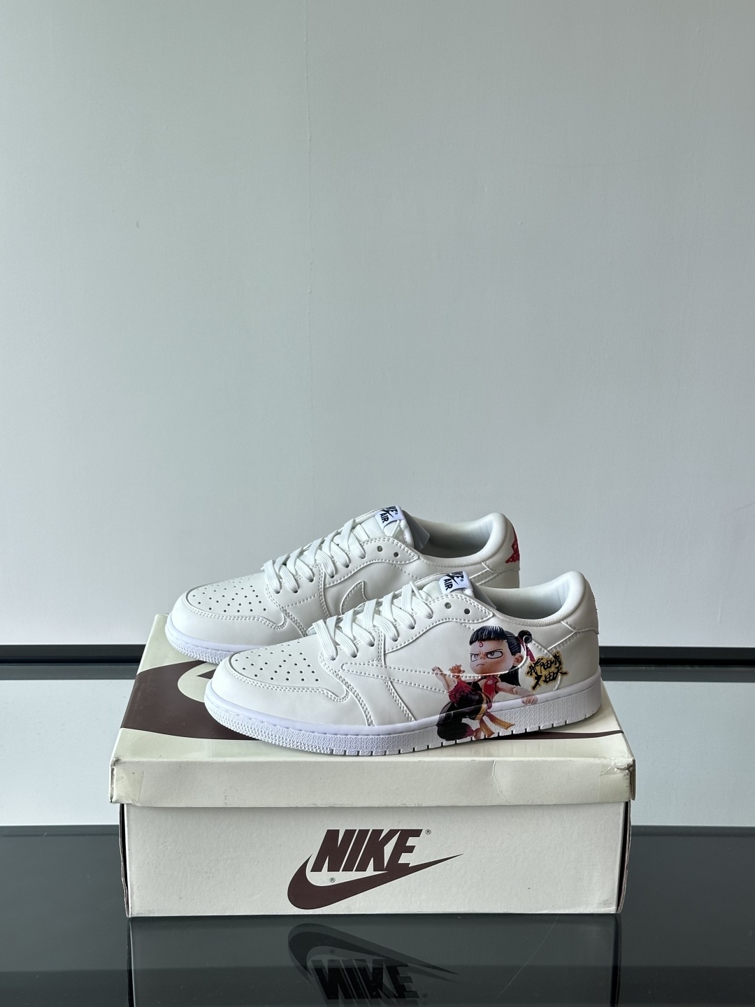 Nike Air Force 1 Low White / Grey detail view 6