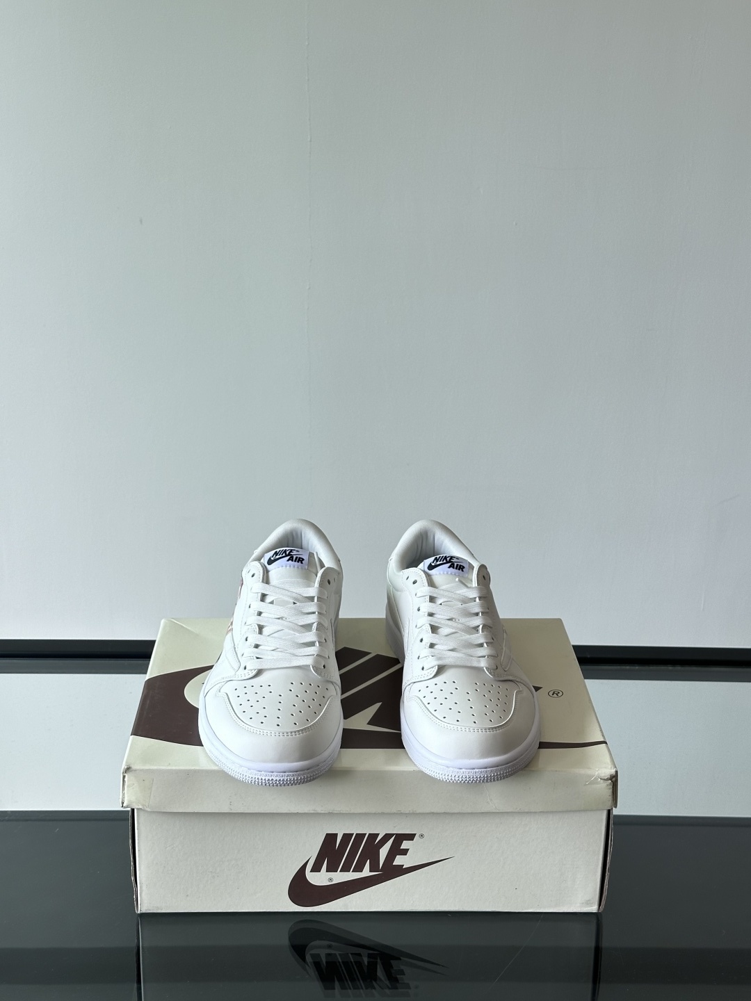Nike Air Force 1 Low White / Grey detail view 7