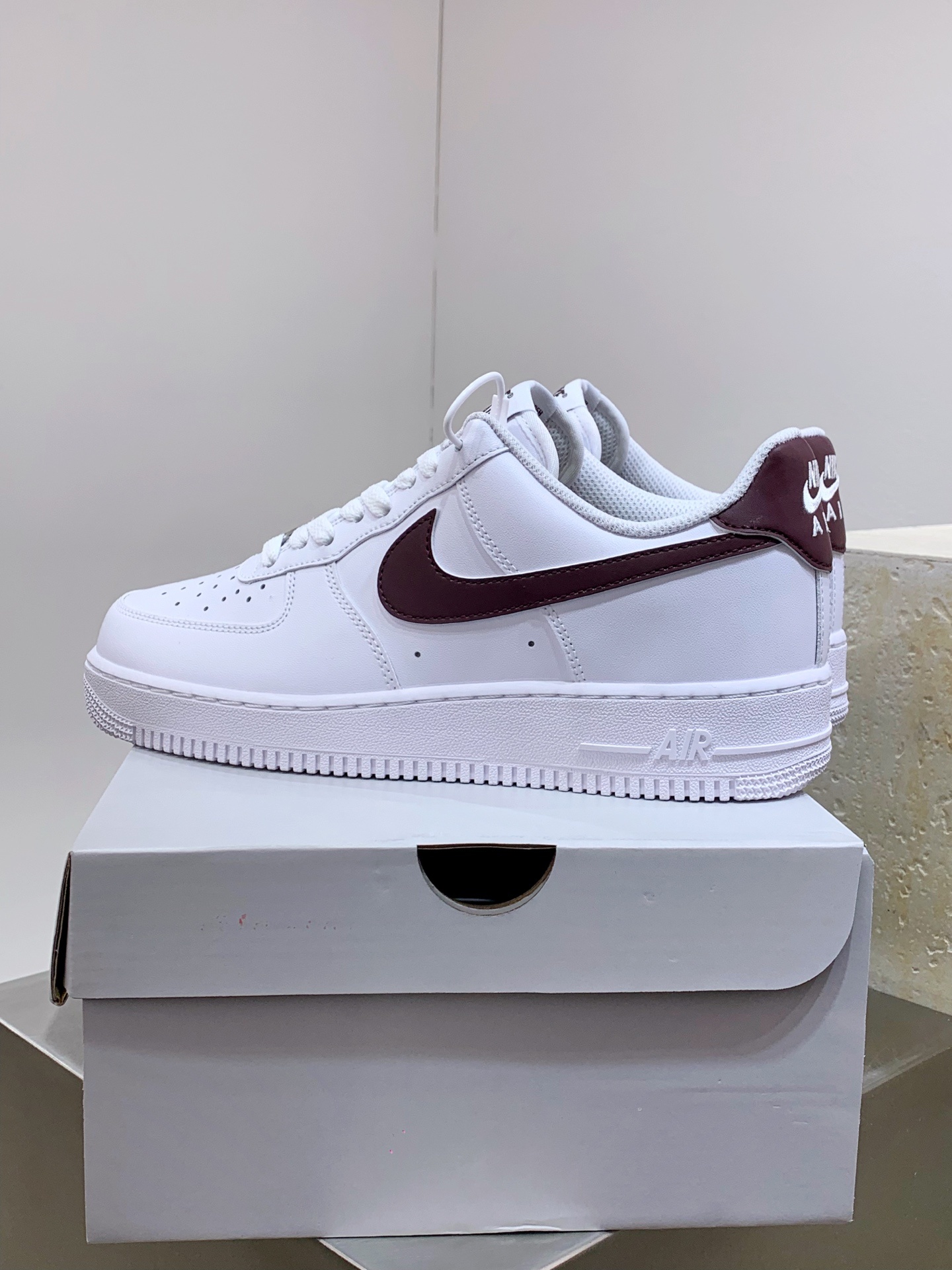 Nike Air Force 1 Low Blue / Grey detail view 4