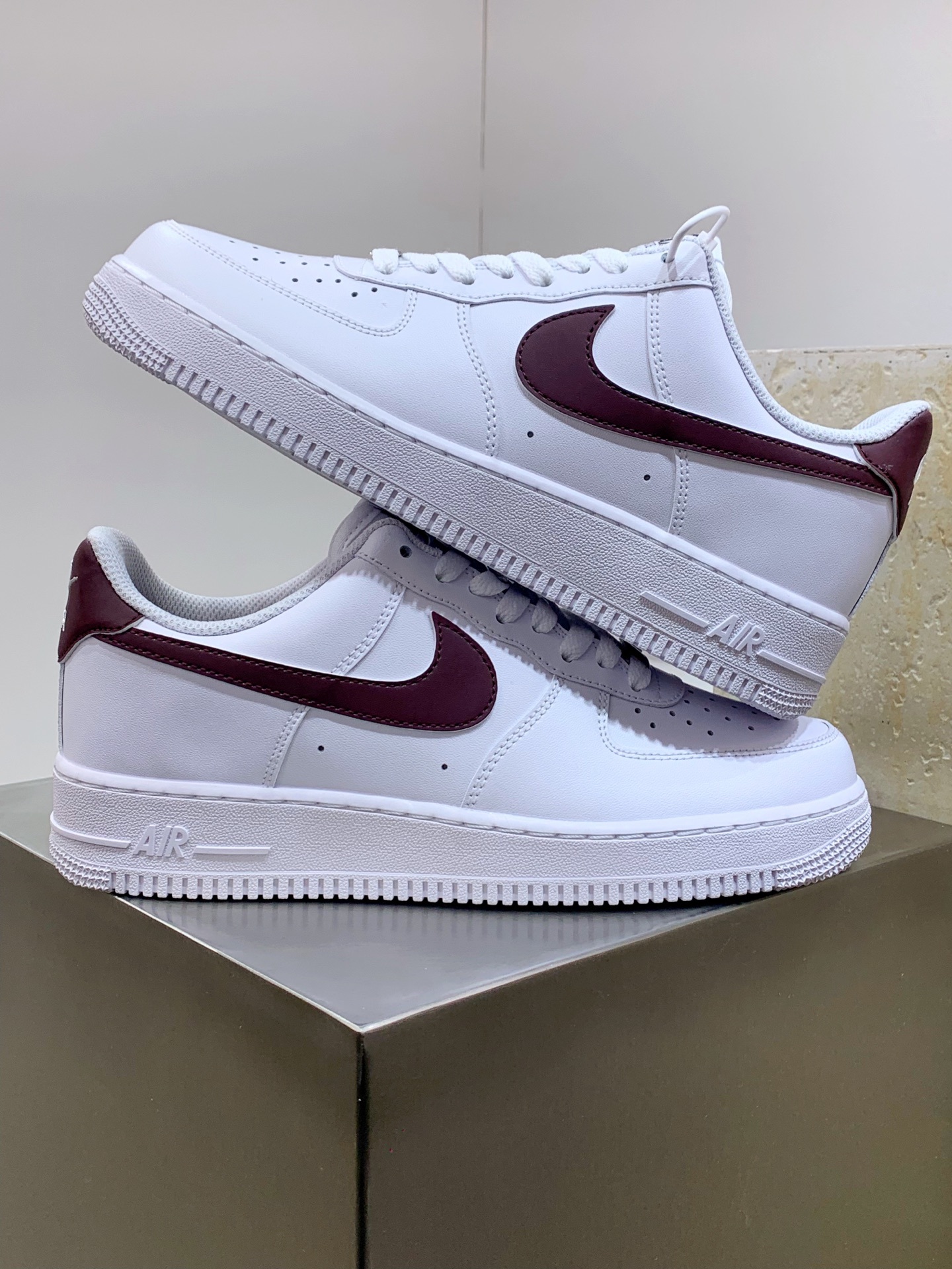 Nike Air Force 1 Low Blue / Grey detail view 5