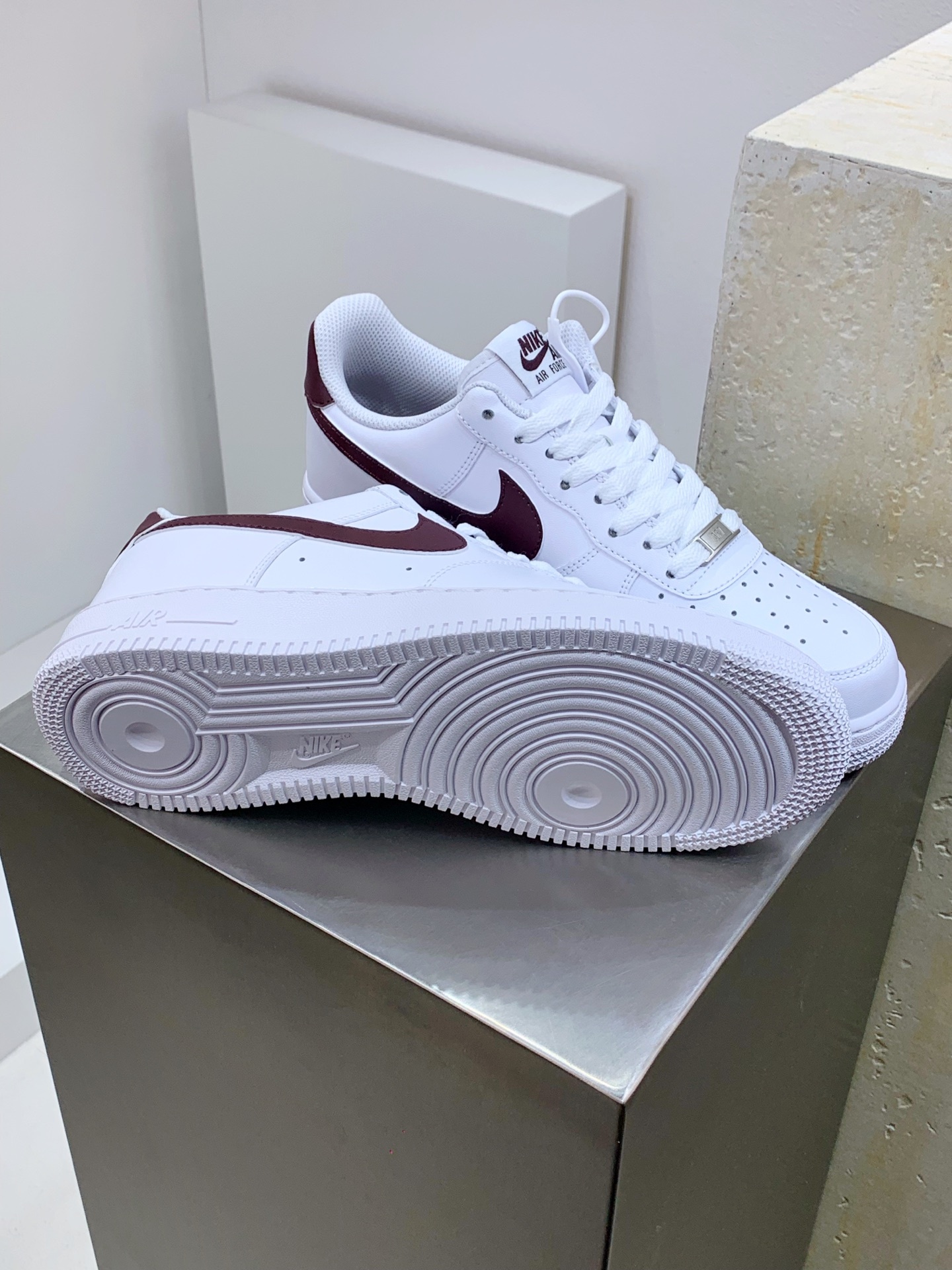 Nike Air Force 1 Low Blue / Grey detail view 6