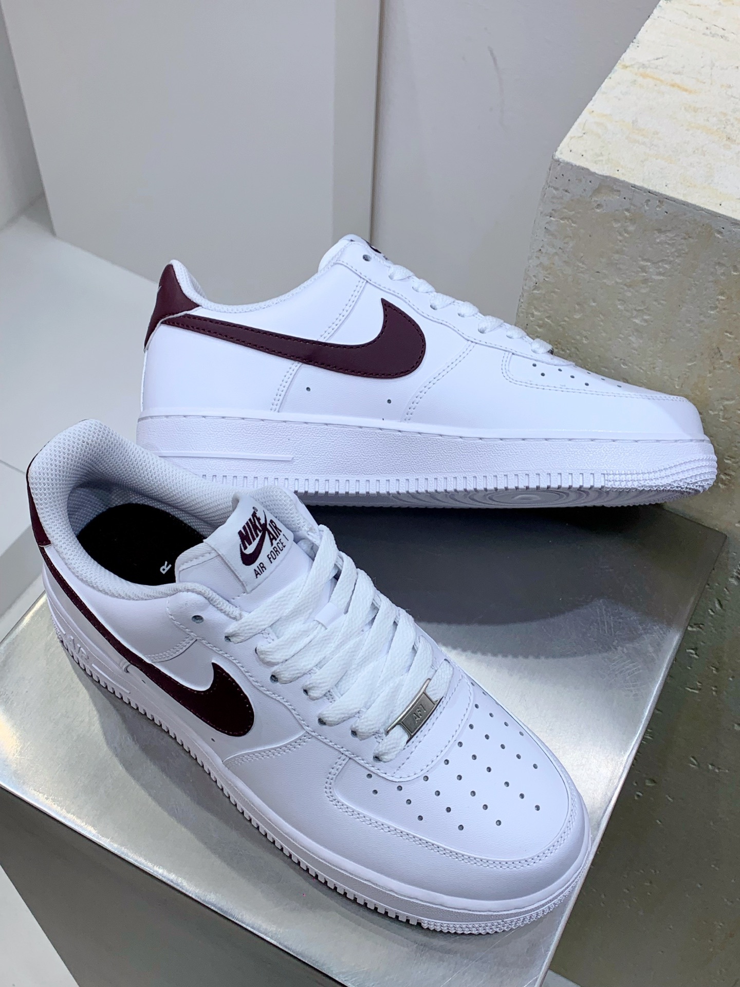 Nike Air Force 1 Low Blue / Grey detail view 7