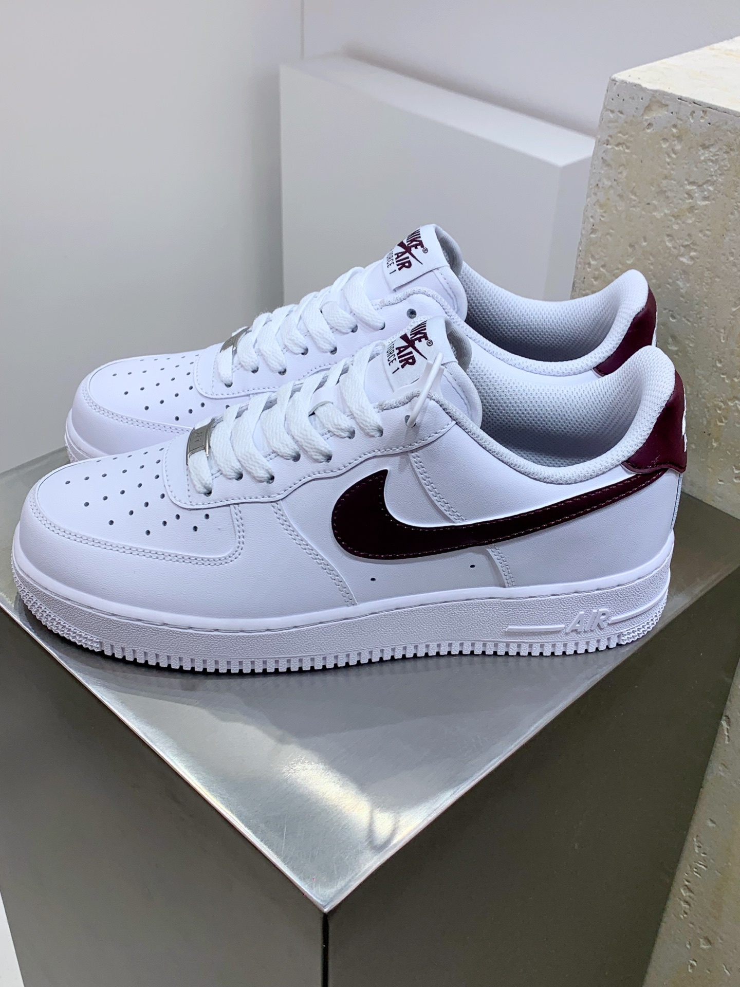 Nike Air Force 1 Low Blue / Grey detail view 8