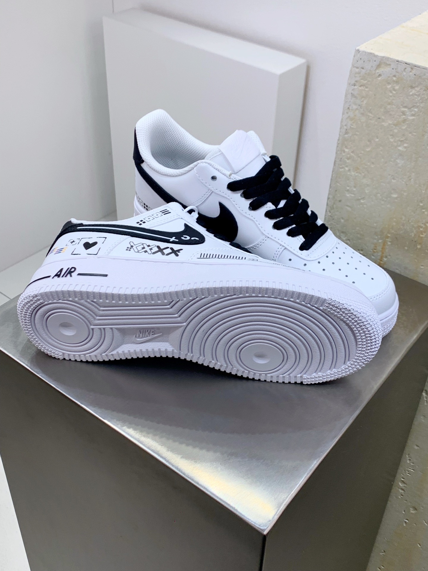 Nike Air Force 1 Low Blue / White detail view 6